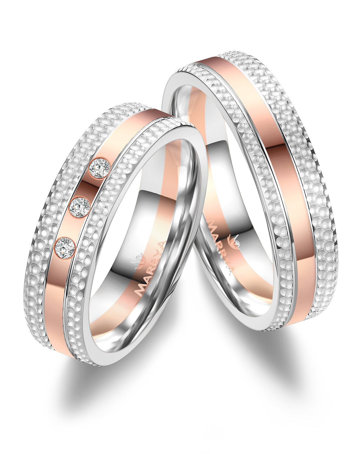 Trouwringen Goud model 2080 | Stel uw eigen set samen