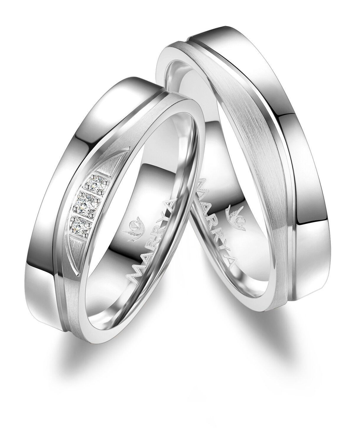 Trouwringen Goud model 2087 | Stel uw eigen set samen