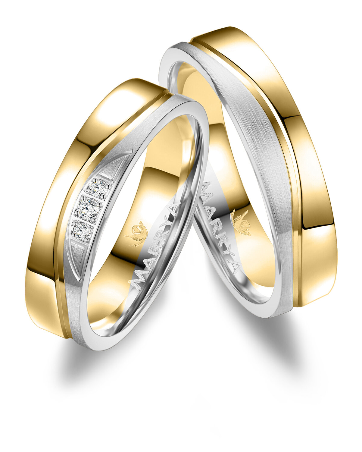 Trouwringen Goud model 2087 | Stel uw eigen set samen