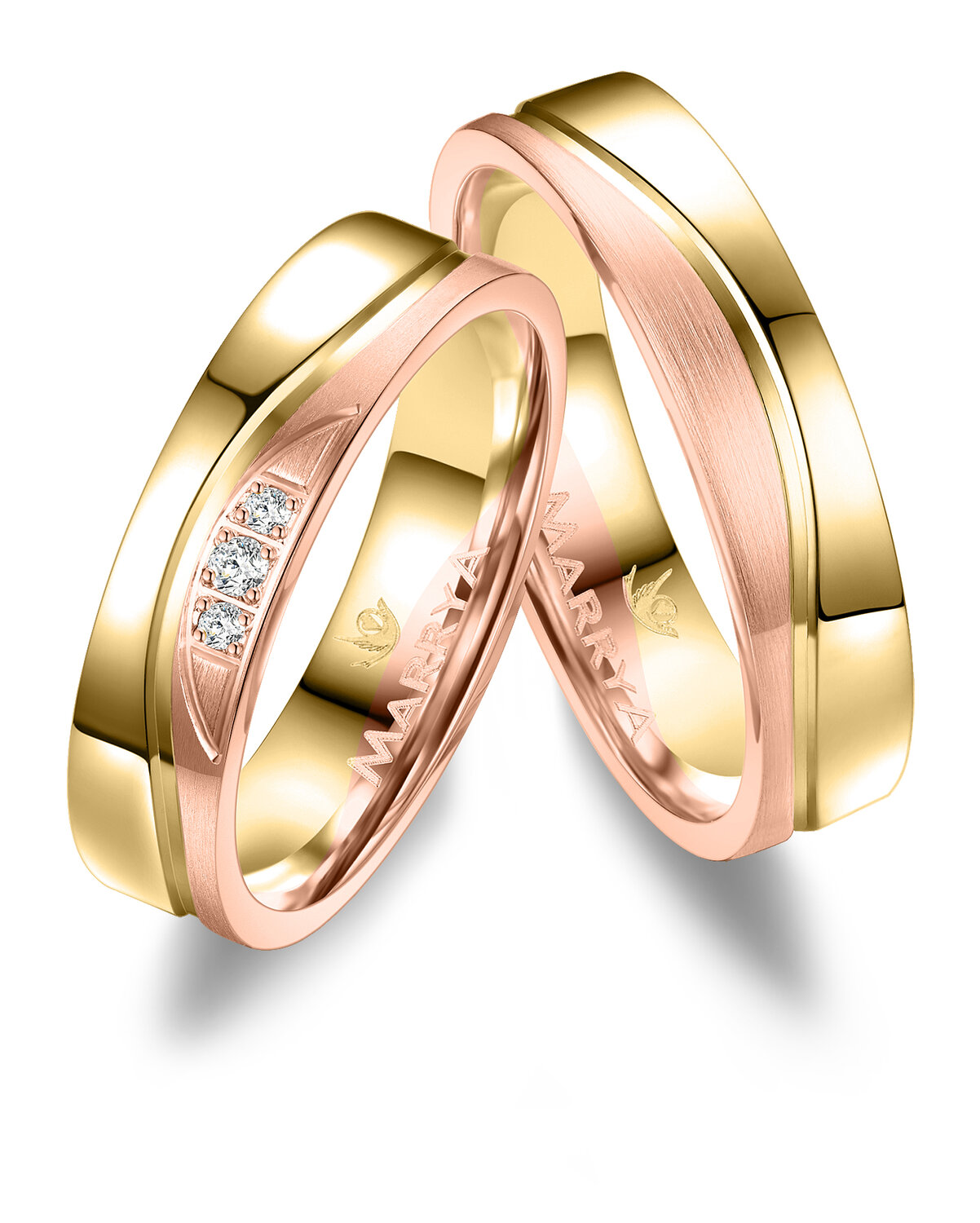 Trouwringen Goud model 2087 | Stel uw eigen set samen