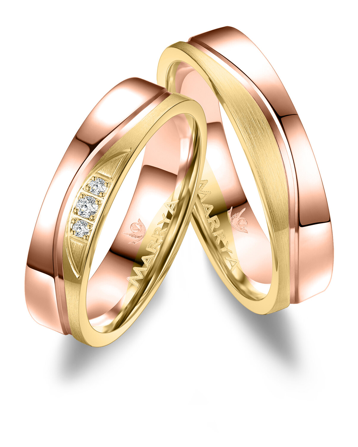 Trouwringen Goud model 2087 | Stel uw eigen set samen