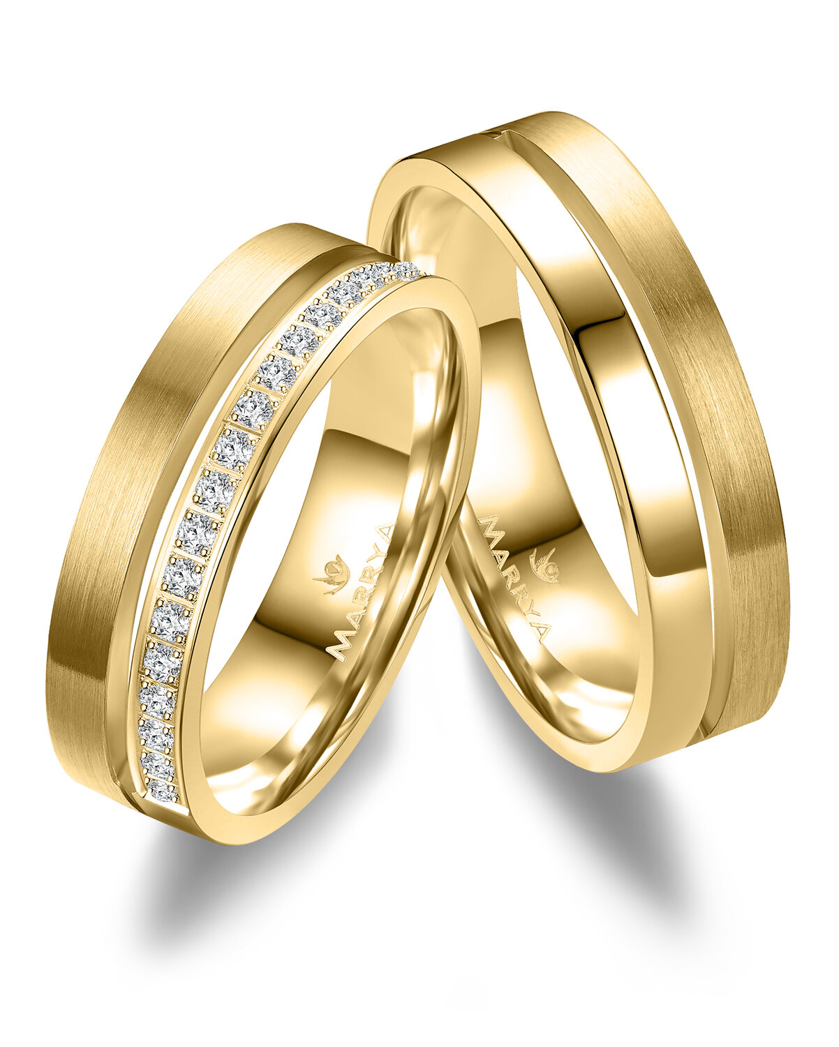 Trouwringen Goud model 2089 | Stel uw eigen set samen