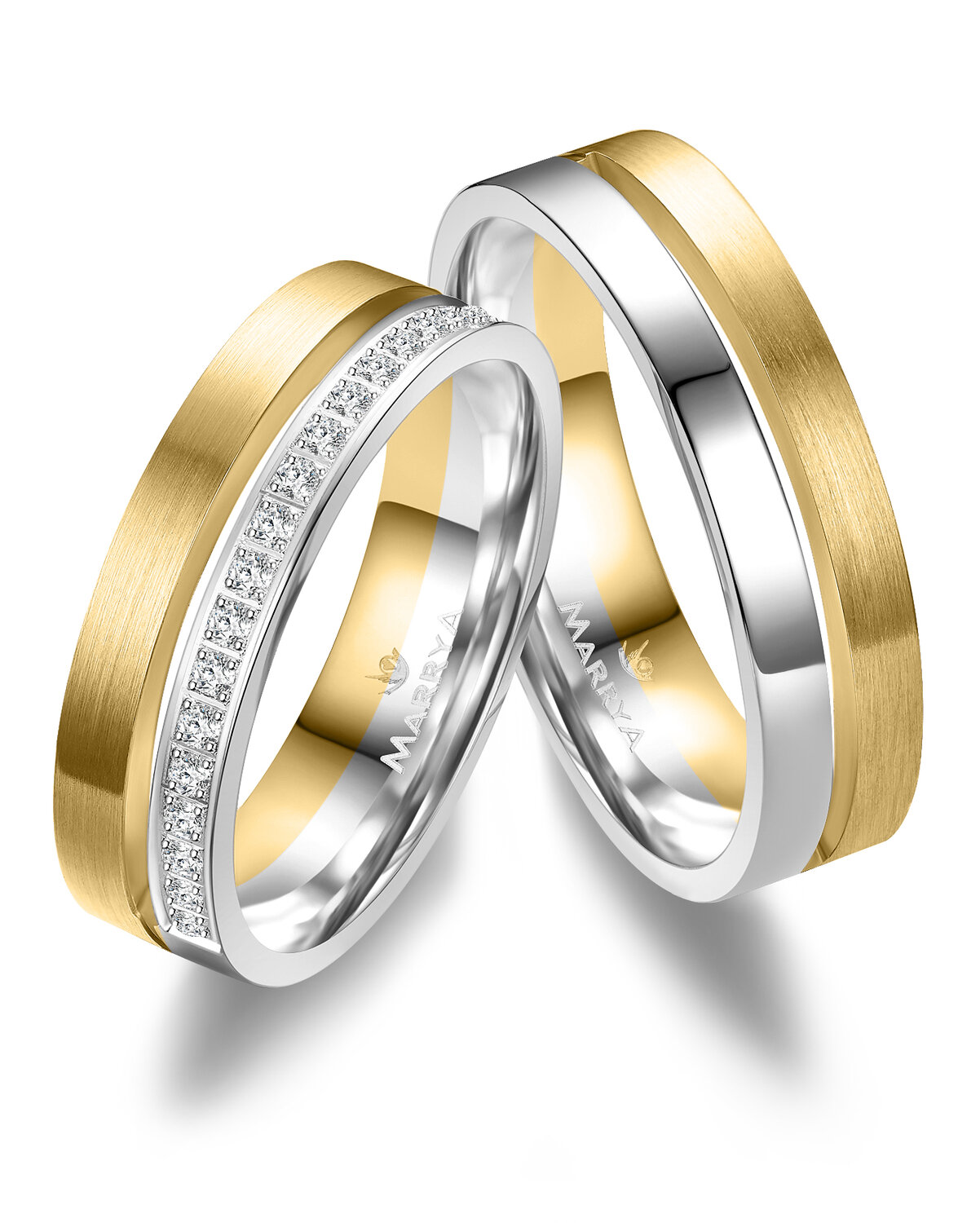 Trouwringen Goud model 2089 | Stel uw eigen set samen