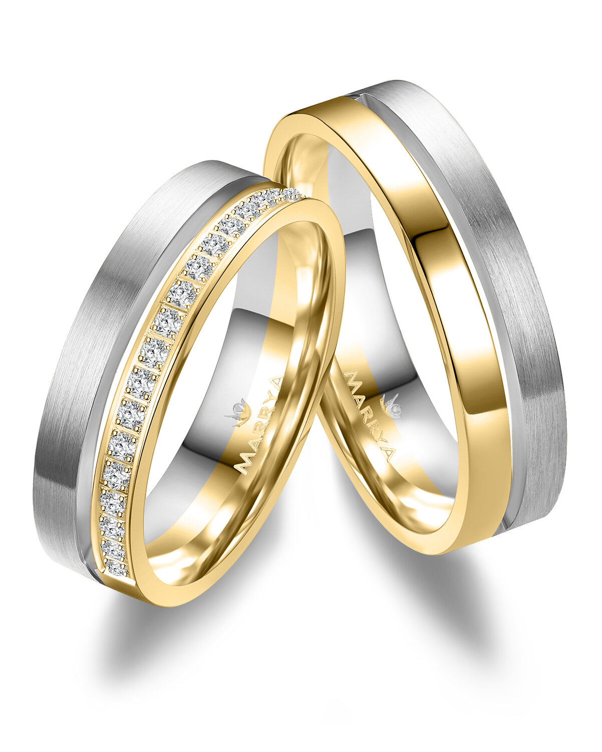 Trouwringen Goud model 2089 | Stel uw eigen set samen