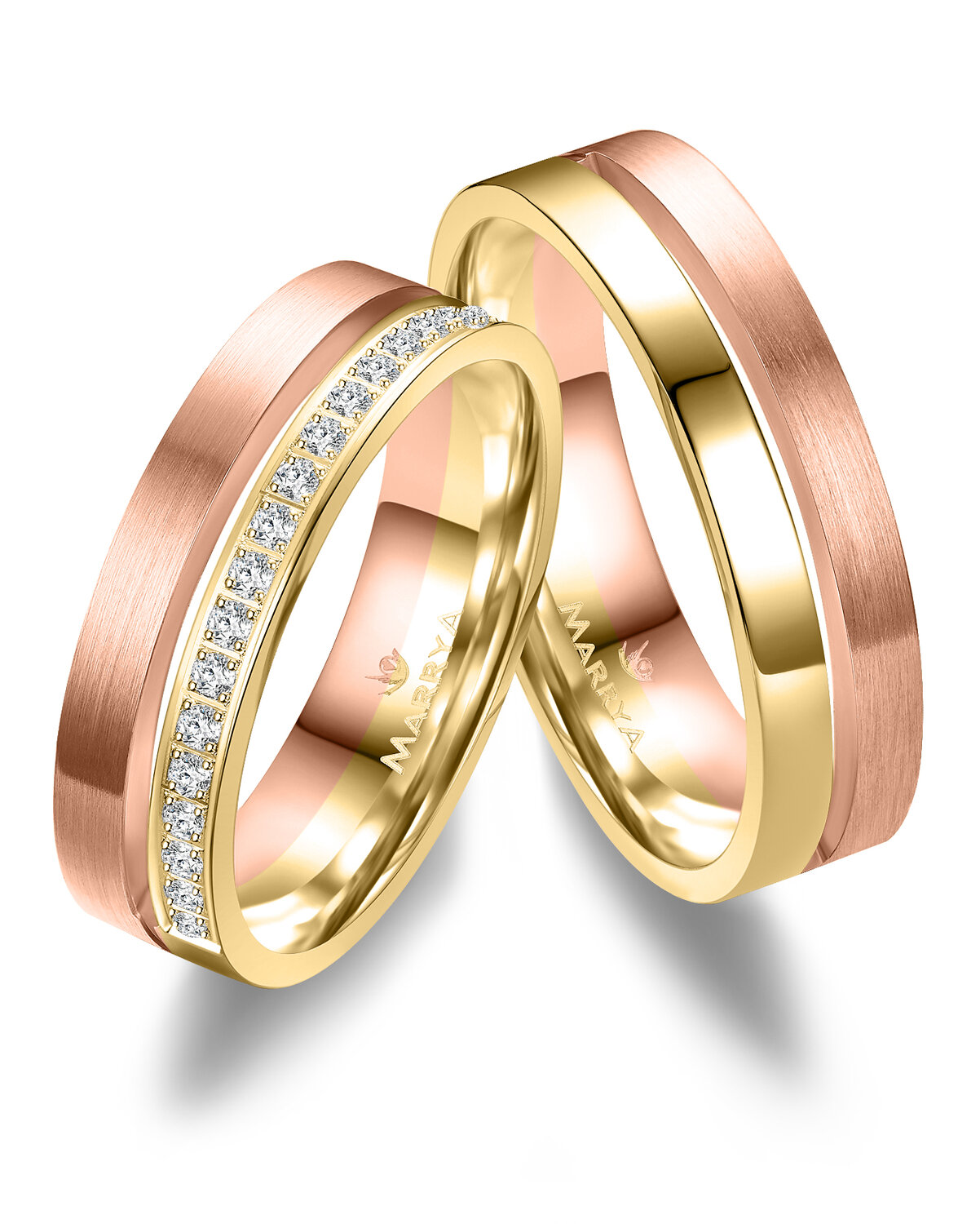 Trouwringen Goud model 2089 | Stel uw eigen set samen