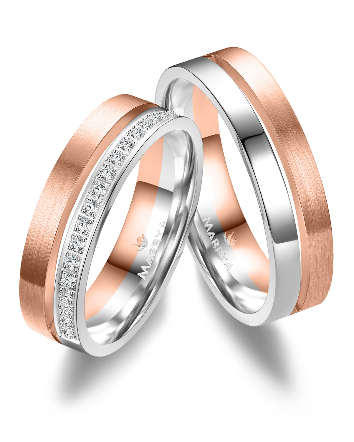 Trouwringen Goud model 2089 | Stel uw eigen set samen