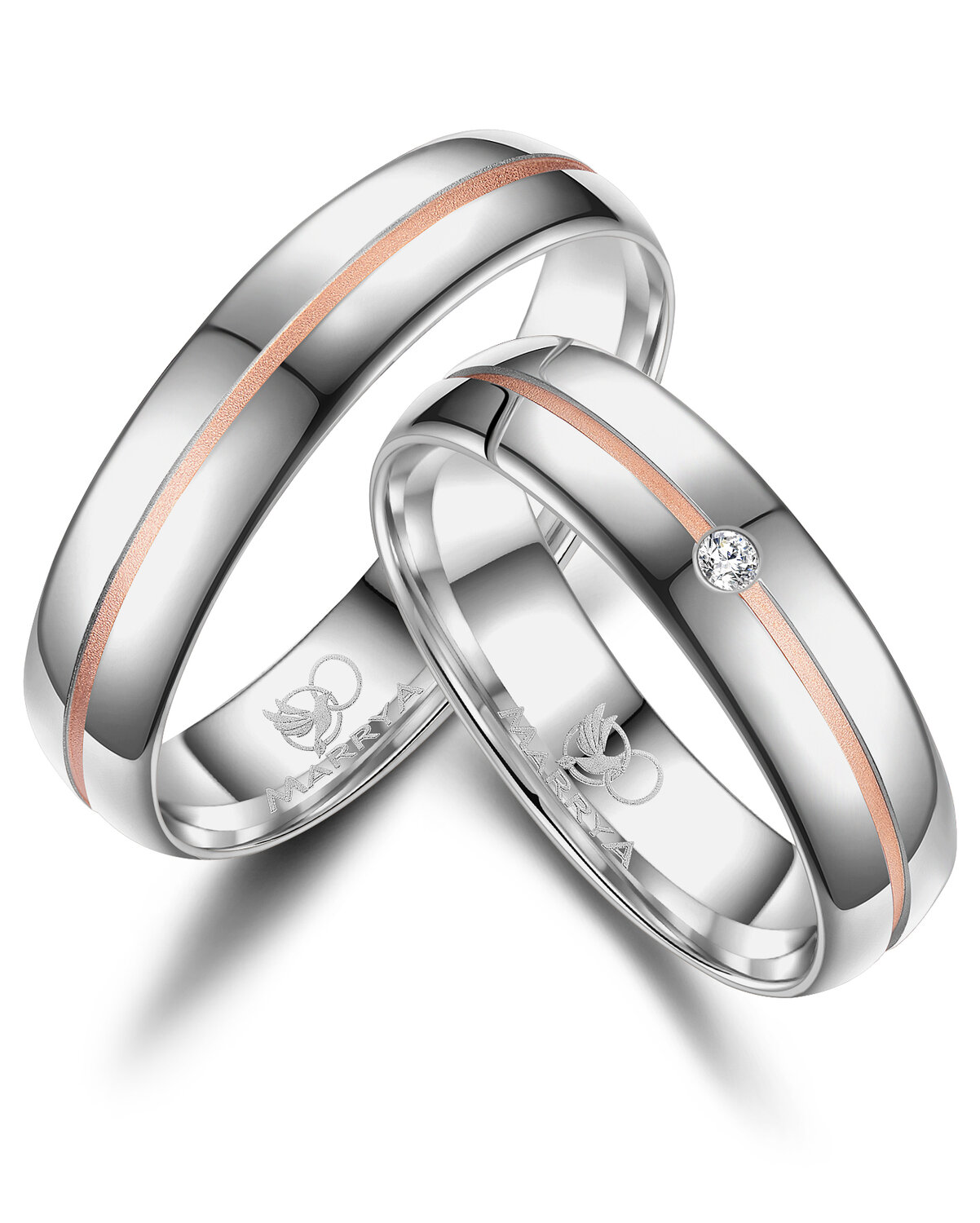 Vriendschapsringen Zilver model 8266 | Stel uw eigen set samen