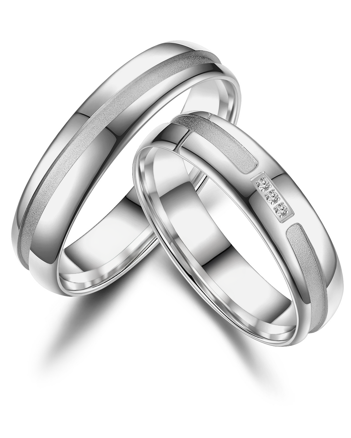 Vriendschapsringen Zilver model 8147 | Stel uw eigen set samen