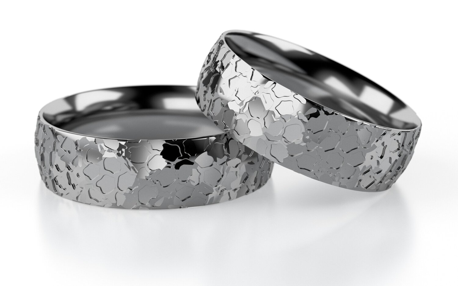 Vriendschapsringen Tantaal  model Wild Bold | Stel uw eigen set samen