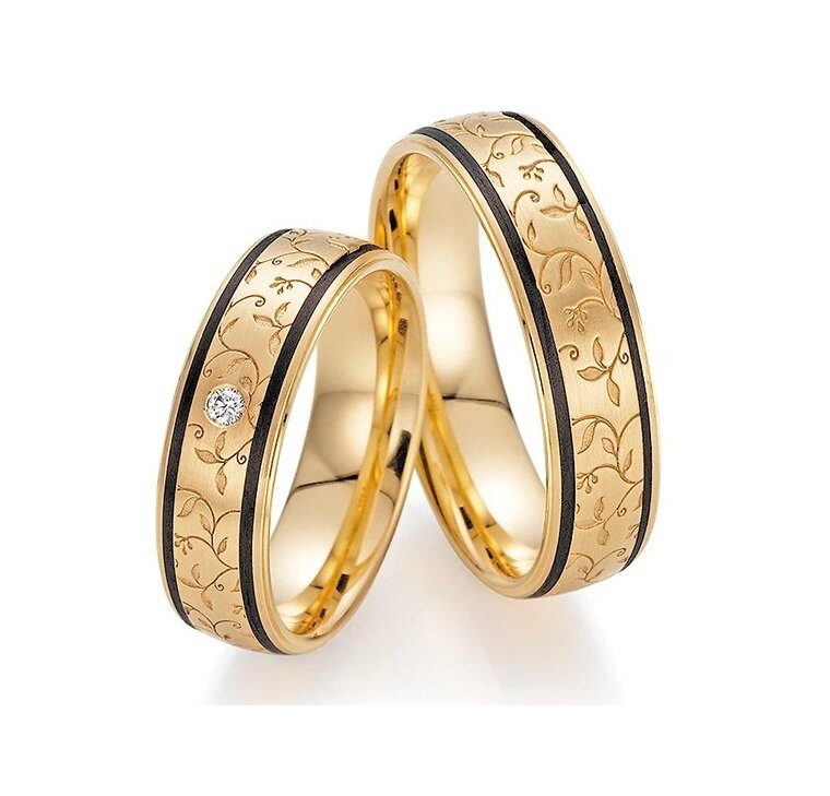 Trouwringen Titanium model DA | Stel uw eigen set samen