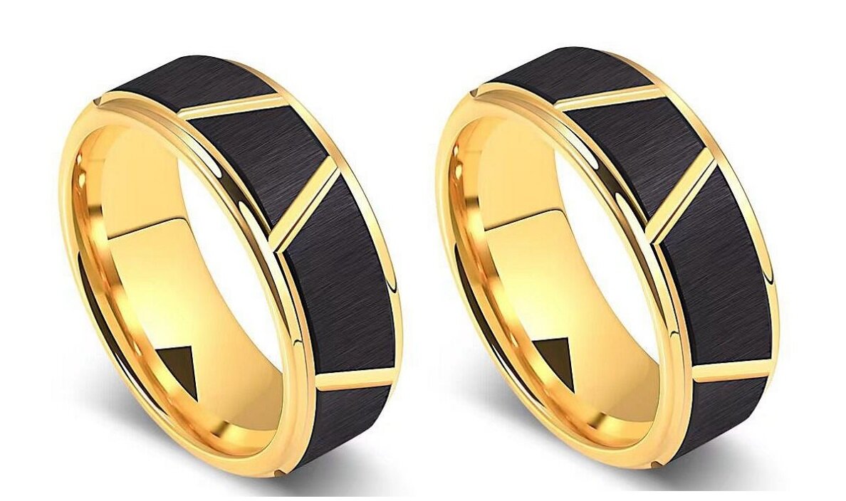 Trouwringen Edelstaal model 121 | Stel uw eigen set samen