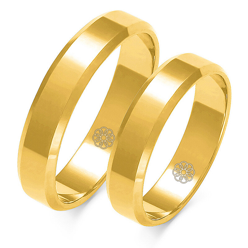 Trouwringen Goud model 1116 | Stel uw eigen set samen