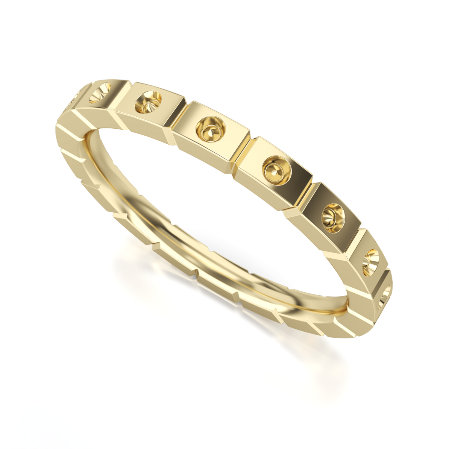 Trouwring - Aanschuifring Goud model For a Smile