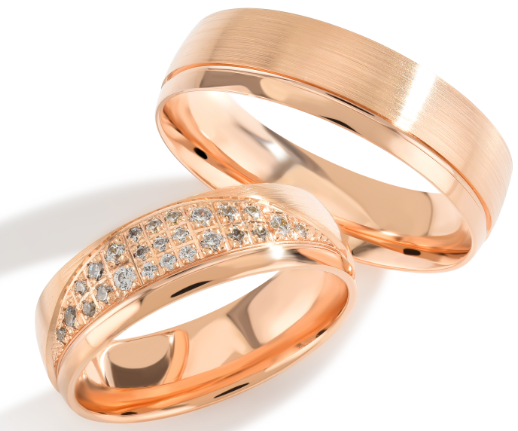 Set Gouden Ringen model 5010