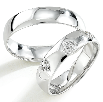 Set Zilveren Ringen model 50145
