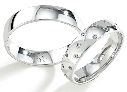 Set Zilveren Ringen model 6157
