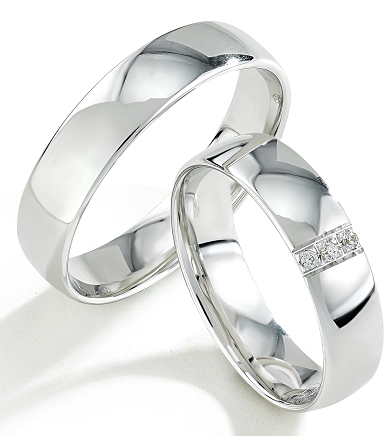 Set Zilveren Ringen model 90021