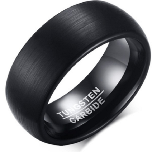 Schitterende Uni Wolfraamcarbide Ring model 93