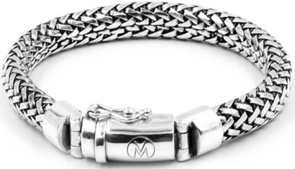 Schitterende Zilveren VAN MISPELAAR Armband (model BM)