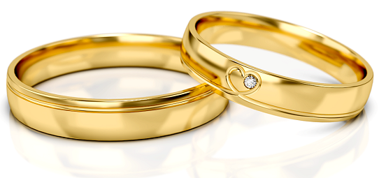 Set Gouden Ringen model 13265