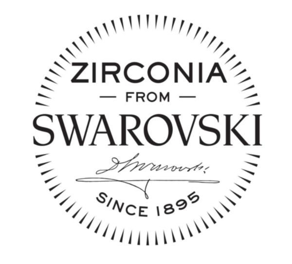 Schitterende Zilveren Bridge Ring met Swarovski ® Zirkonia model 190