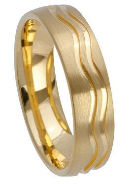 Set Gouden Ringen (rosé, geel en wit) model 17358