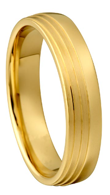 Set Gouden Ringen (geel, rosé of wit) model 17385