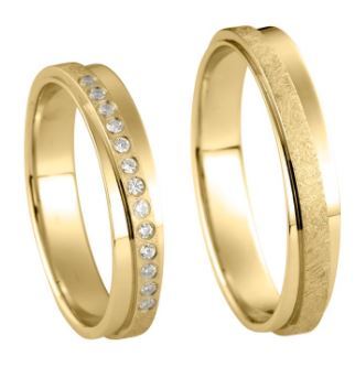 Set Gouden Ringen in 8,9,14 en 18 Karaat