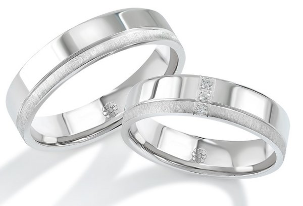 Set Zilveren Ringen model 4325