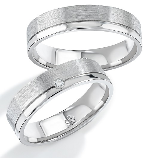 Set Zilveren Ringen model 8297