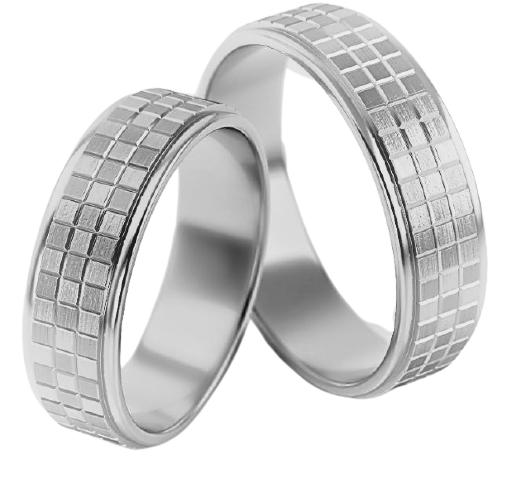 Set Zilveren Ringen model 60809