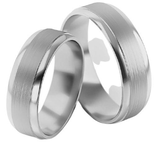 Set Zilveren Ringen model 41368
