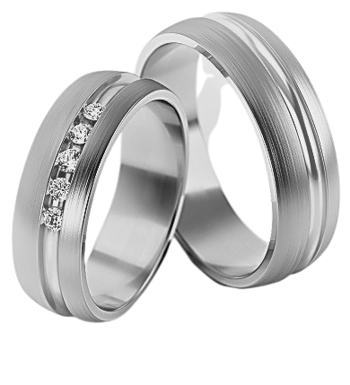 Set Zilveren Ringen model 81578