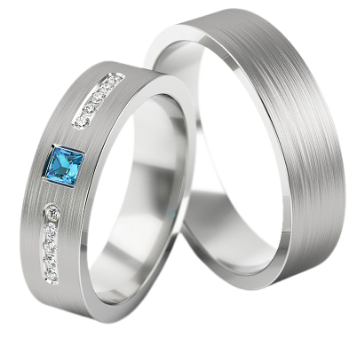 Set Zilveren Ringen model 52176