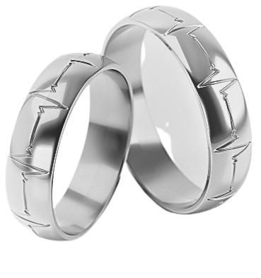 Set Zilveren Ringen model 52578