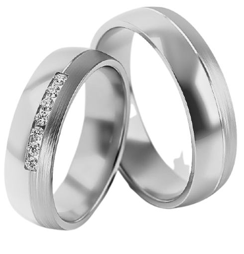 Set Zilveren Ringen model 52855