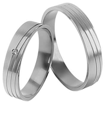 Set Zilveren Ringen model 62998