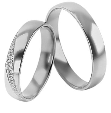 Set Zilveren Ringen model 93178
