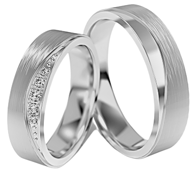 Set Zilveren Ringen model 83275