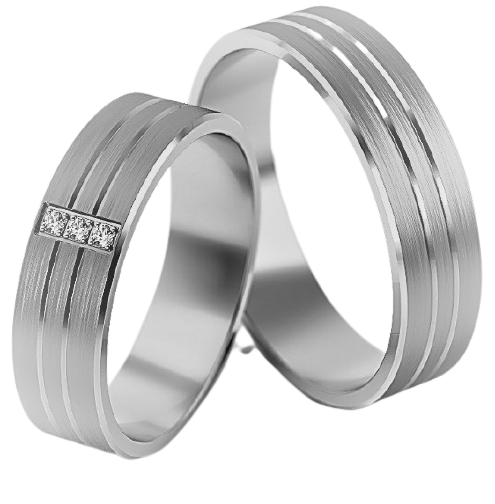 Set Zilveren Ringen model 82069
