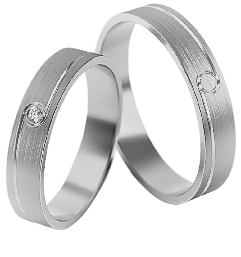 Set Zilveren Ringen model 52076