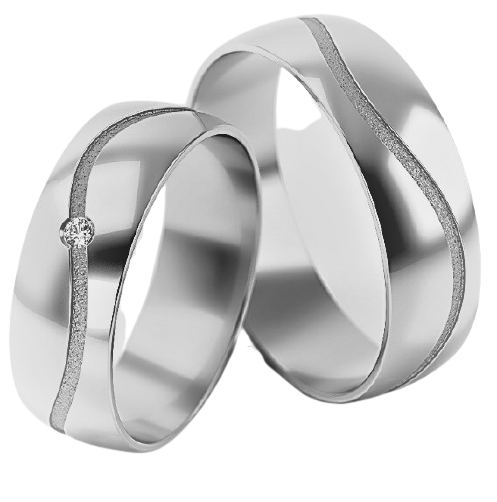 Set Zilveren Ringen model 72869