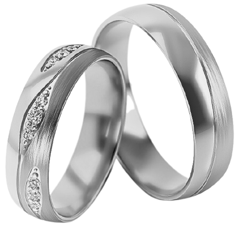 Set Zilveren Ringen model 52876
