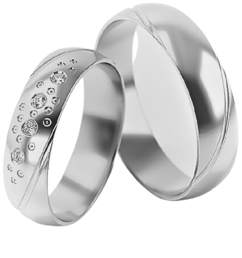 Set Zilveren Ringen model 13045