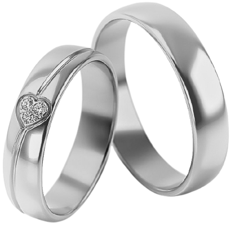 Set Zilveren Ringen model 43144