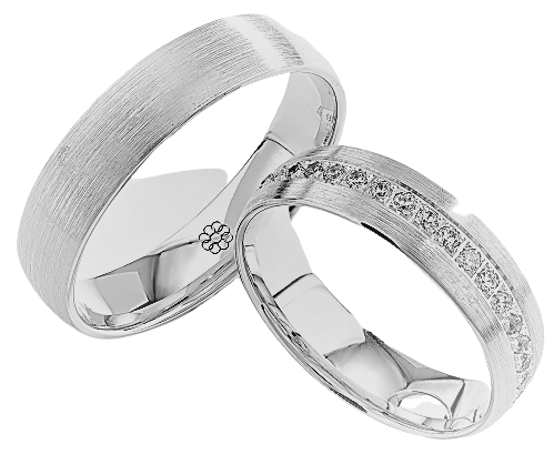 Set Zilveren Ringen model 4123