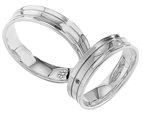 Set Zilveren Ringen model 5138