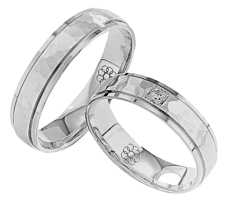 Set Zilveren Ringen model 2194