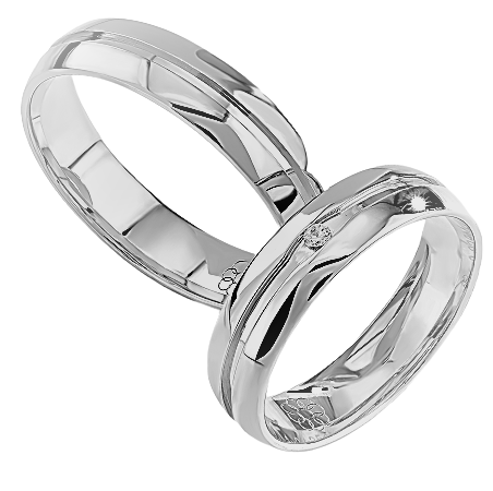 Set Zilveren Ringen model 9213