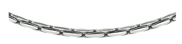 Schitterende Zilveren Halsketting 2.7 mm. (model 7L)